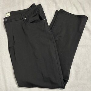 Swet Tailor men's pants, sz. 38/32, black, stretch, golf, activewear, office